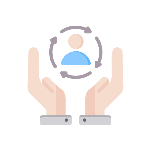 Customer Retention Flat Icon